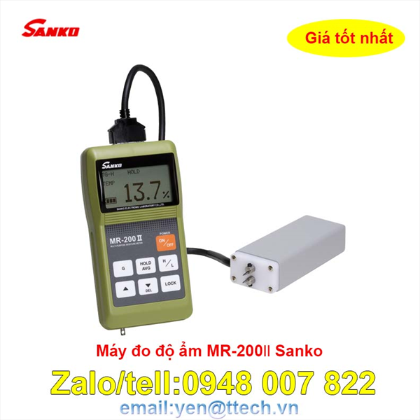 Máy đo độ ẩm MR-200Ⅱ, Sanko